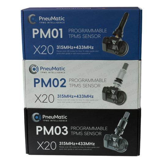 PneuMatic TPMS sensor (20 sensors/box) PRE ASSEMBLED
