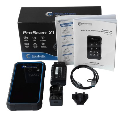PneuMatic ProScan X1 - Car diagnostics, Service & TPMS tool