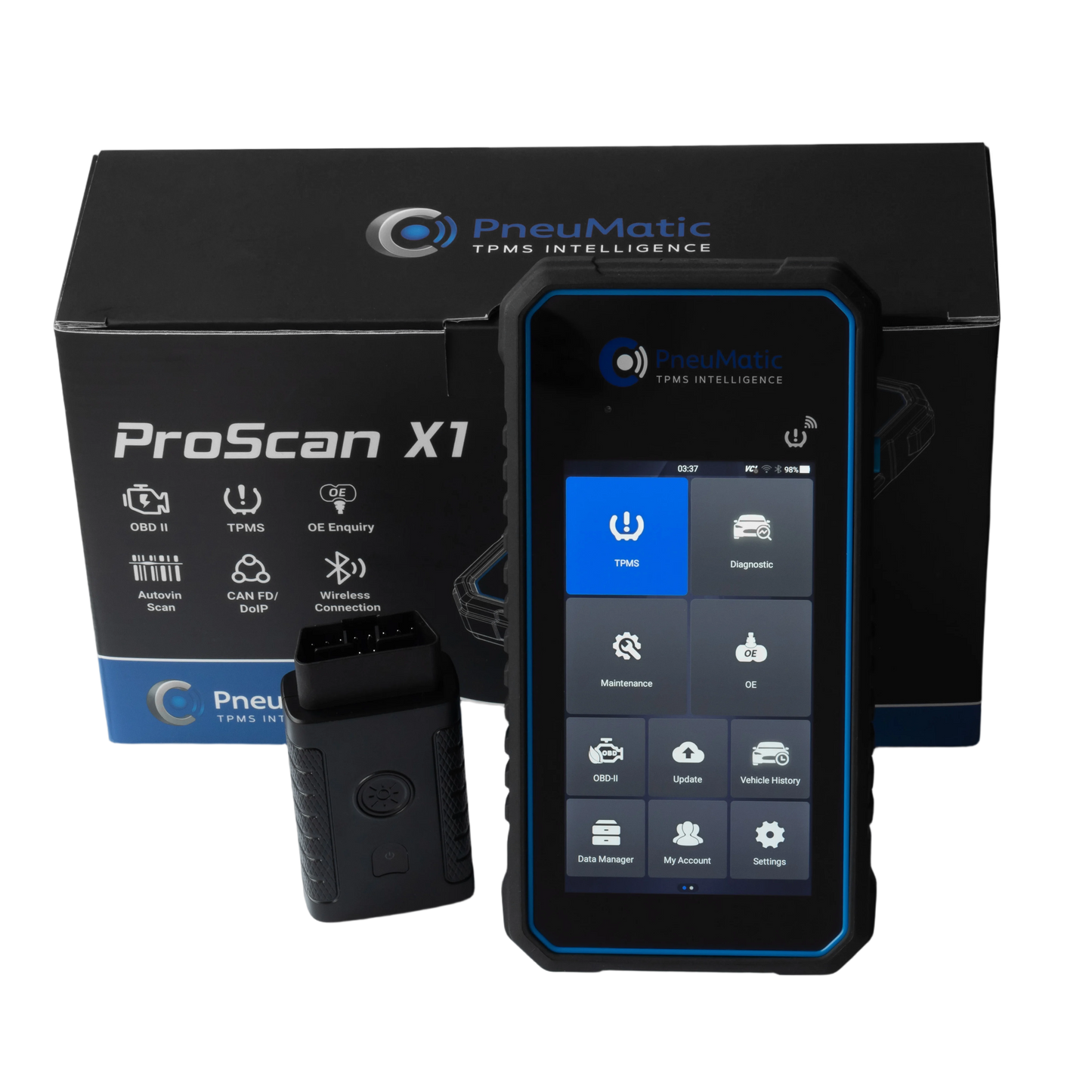 PneuMatic ProScan X1 - Car diagnostics, Service & TPMS tool