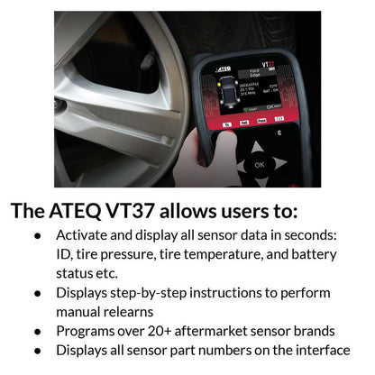 ATEQ VT37-0000 TPMS Progamming tool